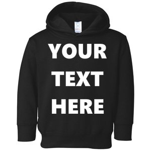 Custom Personalized Text Family Matching Toddler Hoodie