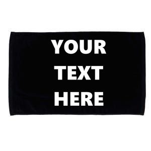 Custom Personalized Text Family Matching Microfiber Hand Towel