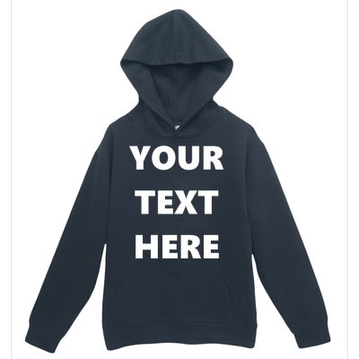 Custom Personalized Text Family Matching Urban Pullover Hoodie