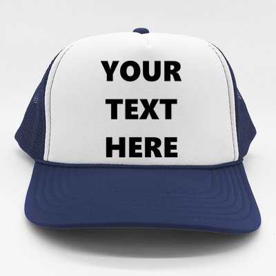 Custom Personalized Text Family Matching Trucker Hat