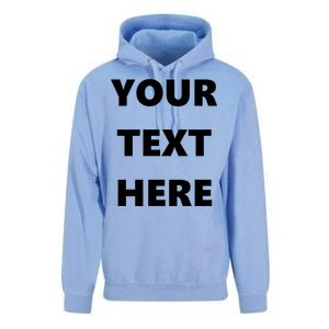 Custom Personalized Text Family Matching Unisex Surf Hoodie