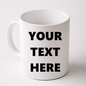 Custom Personalized Text Family Matching Coffee Mug