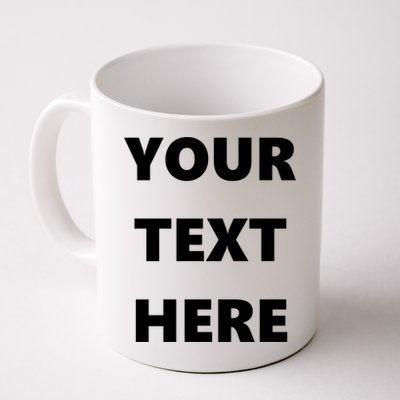 Custom Personalized Text Family Matching Coffee Mug