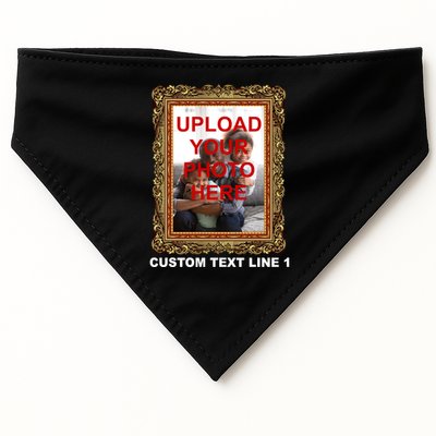 Custom Picture Frame Personalized Text And Photo USA-Made Doggie Bandana