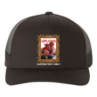 Custom Picture Frame Personalized Text And Photo Yupoong Adult 5-Panel Trucker Hat