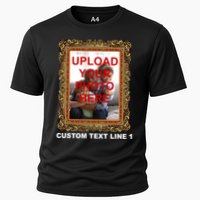 Custom Picture Frame Personalized Text And Photo Performance Shirt