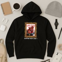 Custom Picture Frame Personalized Text And Photo Hoodie