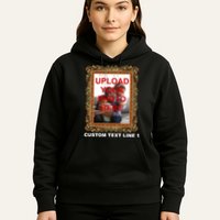 Custom Picture Frame Personalized Text And Photo Hoodie