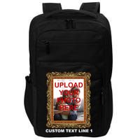 Custom Picture Frame Personalized Text And Photo Impact Tech Backpack