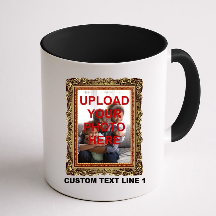 Custom Picture Frame Personalized Text And Photo Mug