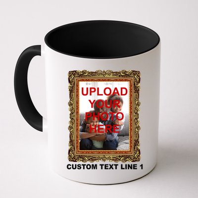 Custom Picture Frame Personalized Text And Photo Mug