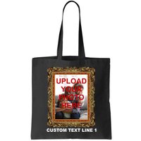 Custom Picture Frame Personalized Text And Photo Bag