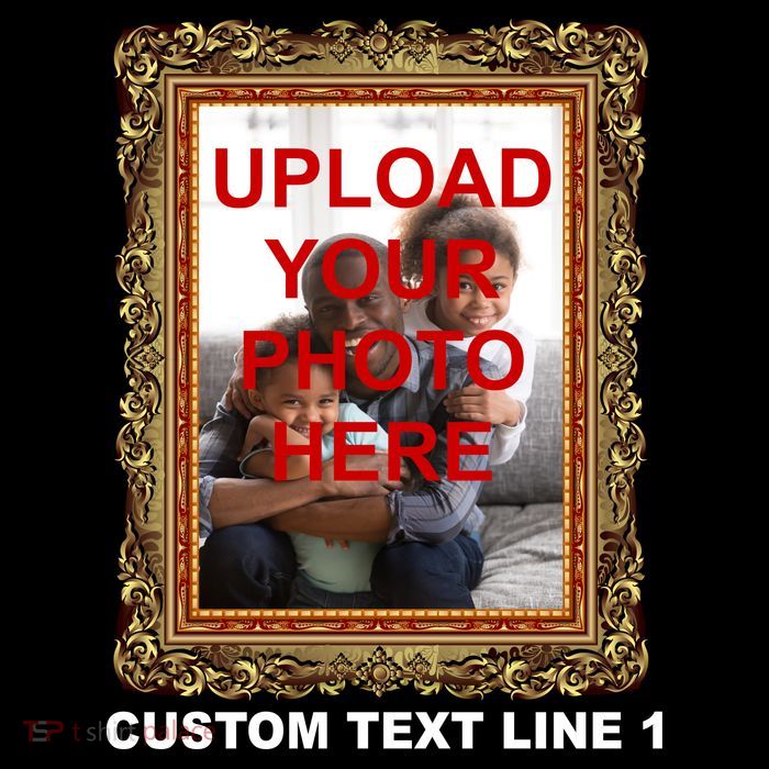 Custom Picture Frame Personalized Text And Photo Toddler Sweatshirt