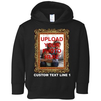 Custom Picture Frame Personalized Text And Photo Toddler Hoodie
