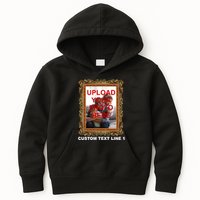 Custom Picture Frame Personalized Text And Photo Kids Hoodie
