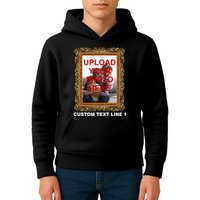 Custom Picture Frame Personalized Text And Photo Kids Hoodie