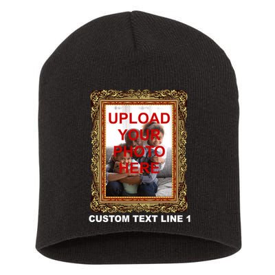 Custom Picture Frame Personalized Text And Photo Short Acrylic Beanie