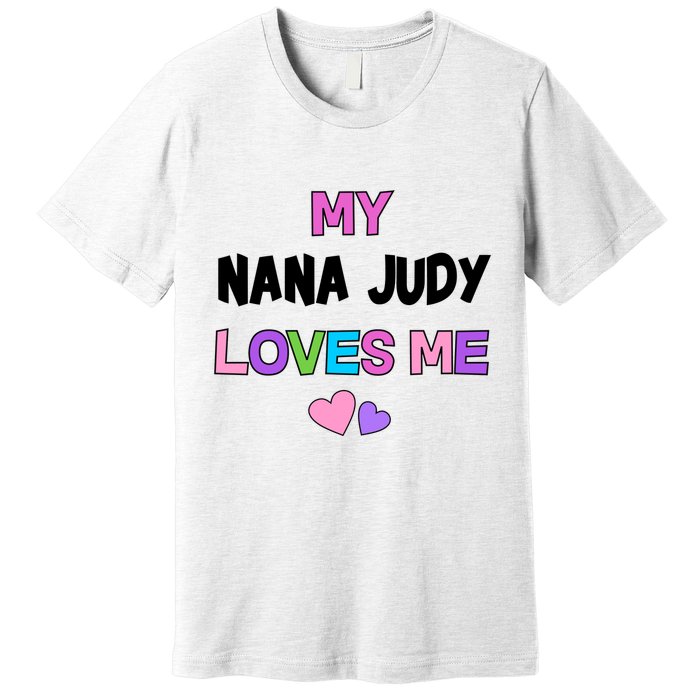 Custom Text You Are Loved Personalized Girly Design Premium T-Shirt