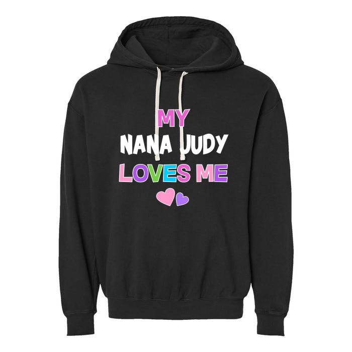 Custom Text You Are Loved Personalized Girly Design Garment-Dyed Fleece Hoodie