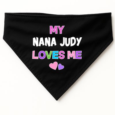 Custom Text You Are Loved Personalized Girly Design USA-Made Doggie Bandana