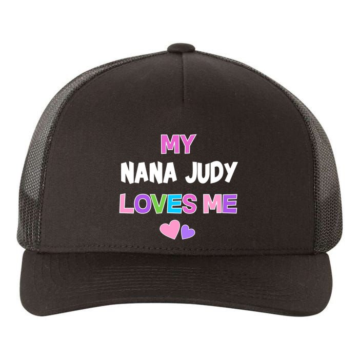 Custom Text You Are Loved Personalized Girly Design Yupoong Adult 5-Panel Trucker Hat