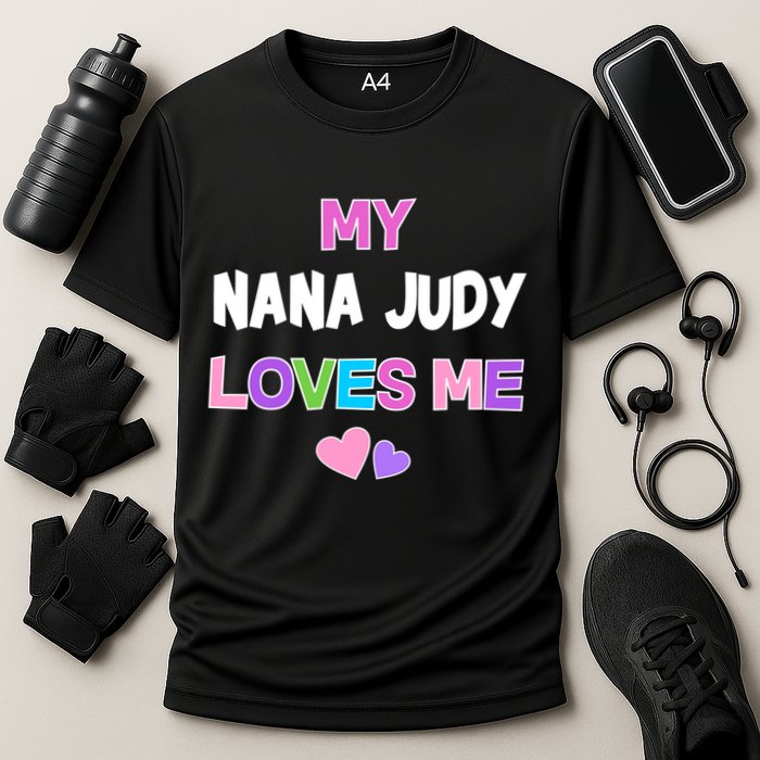 Custom Text You Are Loved Personalized Girly Design Performance Shirt