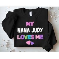 Custom Text You Are Loved Personalized Girly Design Sweatshirt