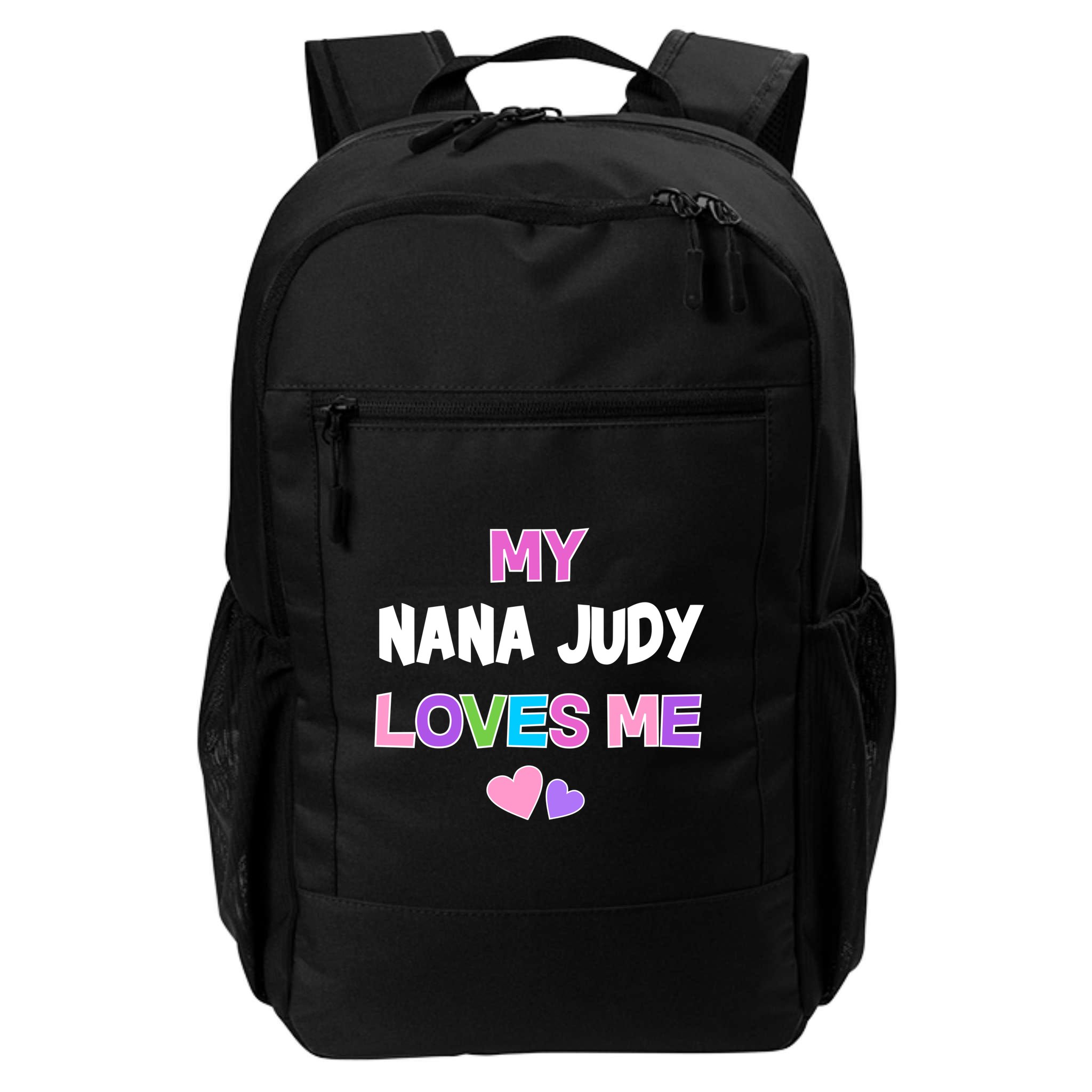 Custom Text You Are Loved Personalized Girly Design Backpack