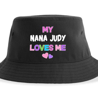 Custom Text You Are Loved Personalized Girly Design Sustainable Bucket Hat