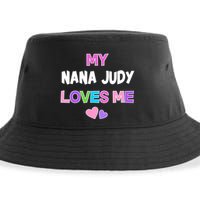 Custom Text You Are Loved Personalized Girly Design Sustainable Bucket Hat