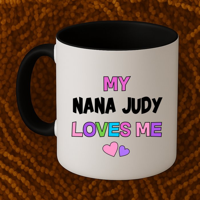 Custom Text You Are Loved Personalized Girly Design Mug