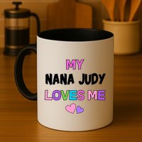 Custom Text You Are Loved Personalized Girly Design Mug