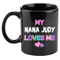 Custom Text You Are Loved Personalized Girly Design 11oz C Handle Ceramic Mug