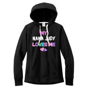 Custom Text You Are Loved Personalized Girly Design Women's Fleece Hoodie