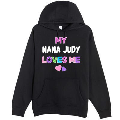 Custom Text You Are Loved Personalized Girly Design Premium Pullover Hoodie