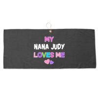 Custom Text You Are Loved Personalized Girly Design Large Microfiber Waffle Golf Towel