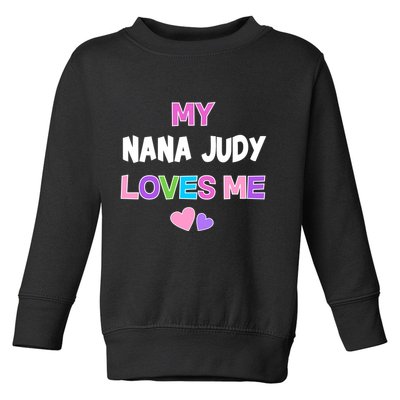 Custom Text You Are Loved Personalized Girly Design Toddler Sweatshirt