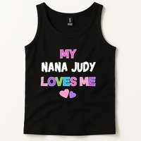 Custom Text You Are Loved Personalized Girly Design Tank Top