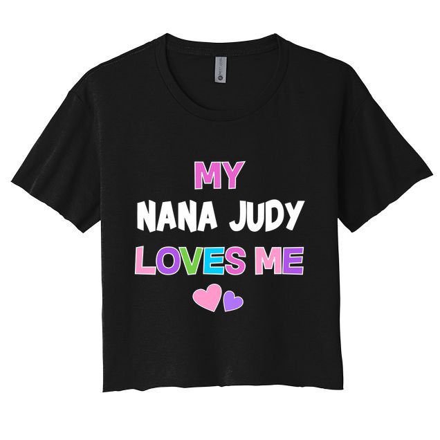 Custom Text You Are Loved Personalized Girly Design Crop Top