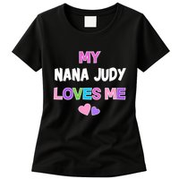 Custom Text You Are Loved Personalized Girly Design Womens T-Shirt