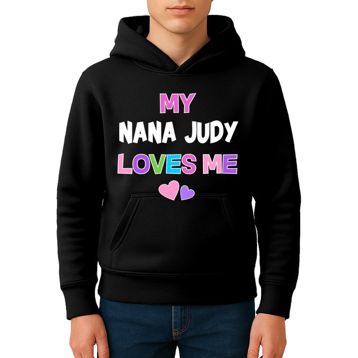 Custom Text You Are Loved Personalized Girly Design Kids Hoodie