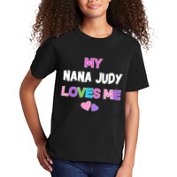 Custom Text You Are Loved Personalized Girly Design Kids T-Shirt