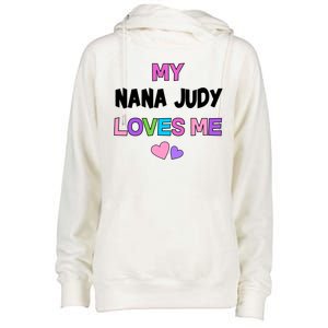 Custom Text You Are Loved Personalized Girly Design Womens Funnel Neck Pullover Hood