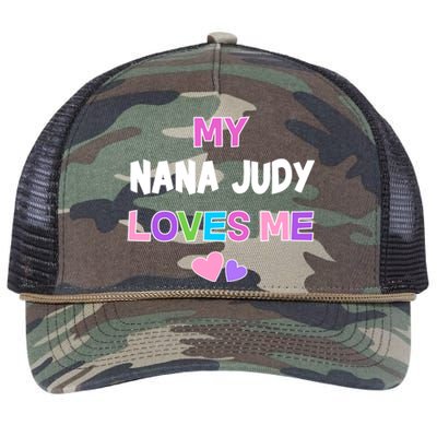 Custom Text You Are Loved Personalized Girly Design Retro Rope Trucker Hat Cap