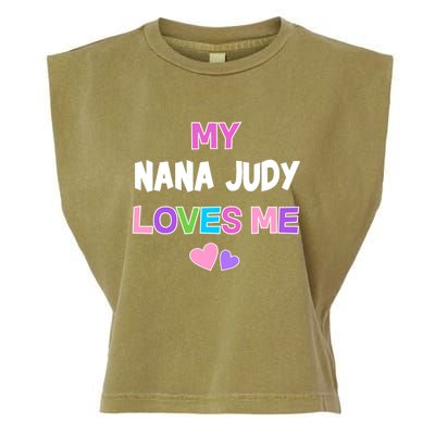 Custom Text You Are Loved Personalized Girly Design Garment-Dyed Women's Muscle Tee
