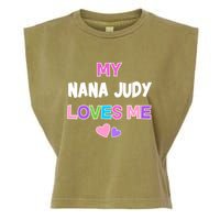 Custom Text You Are Loved Personalized Girly Design Garment-Dyed Women's Muscle Tee