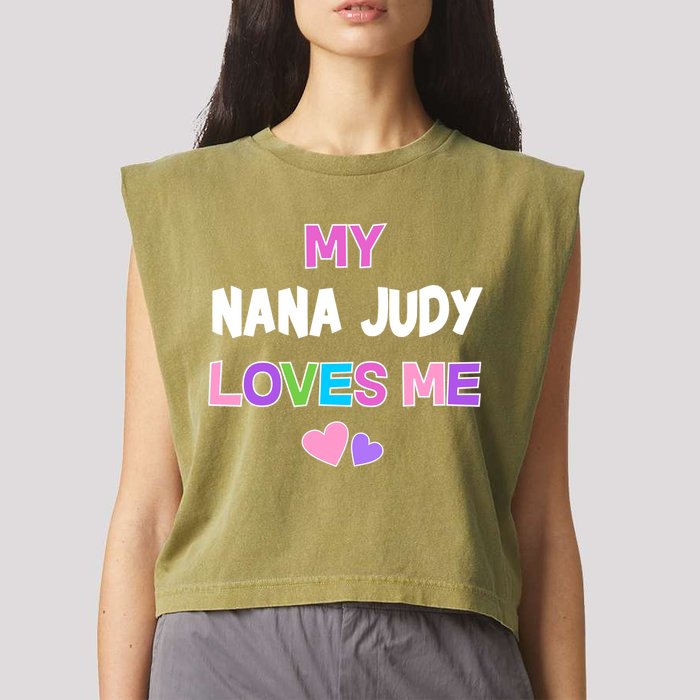 Custom Text You Are Loved Personalized Girly Design Garment-Dyed Women's Muscle Tee