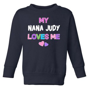 Custom Text You Are Loved Personalized Girly Design Toddler Sweatshirt