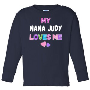 Custom Text You Are Loved Personalized Girly Design Toddler Long Sleeve Shirt