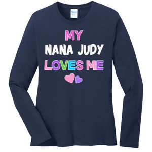 Custom Text You Are Loved Personalized Girly Design Ladies Long Sleeve Shirt